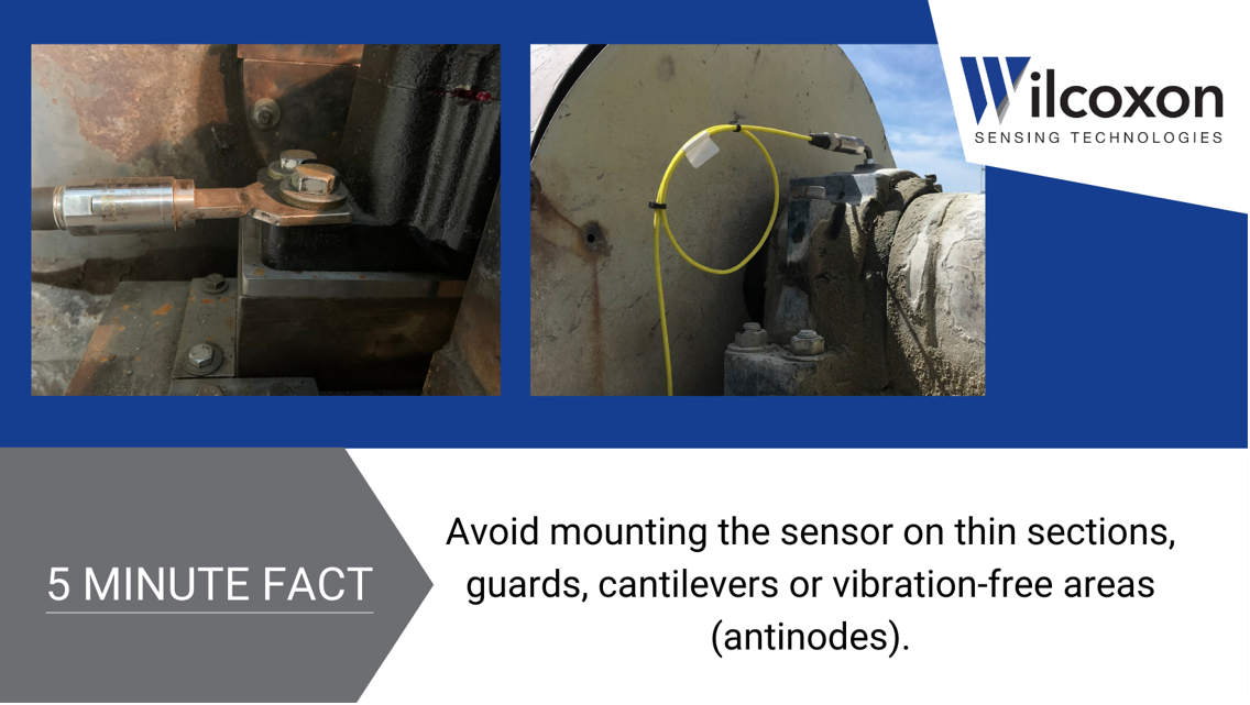 Accelerometer Mounting Techniques Impact The Accuracy Of Vibration Measurements Cbm Connect® 5697